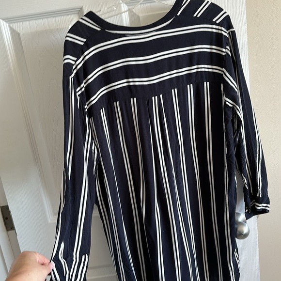 🔥H&M pullover, dress bathing suit cover long shirt 100% VISCOSE size 6 - Picture 7 of 12